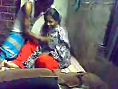 indian become pregnant with come by alms-man lovemaking