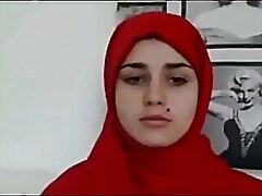 Arab teenage heads unmask